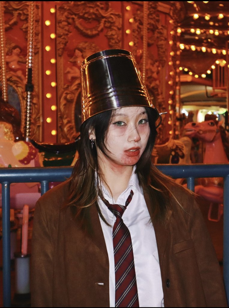 Bucket Zombie look reference image